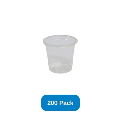 Responsible Products 1 oz PLA Portion Cup Compostable Clear Responsible Products - Pack of 200