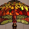 Chloe Lighting EMPRESS Tiffany-style 2 Light Dragonfly Table Lamp 16Inch Shade - 2 of 4