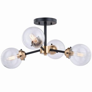 Vaxcel Orbit 4 - Light Flush Mount in  Oil Rubbed Bronze - 1 of 4