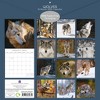 The Gifted Stationery 2025 Square Wall Calendar, Wolves, 16-Month Animals Theme with 180 Reminder Stickers (12 x 12 In) - 4 of 4