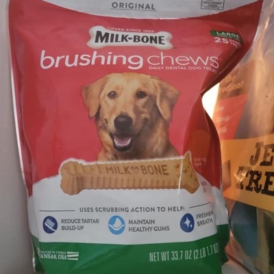 Target milk hotsell bone brushing chews