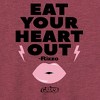 Women's - Grease - Eat Your Heart Out Graphic Racerback Tank - 2 of 4
