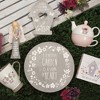 Pavilion Gift Company - Friend - 7.5" Cement Stepping Stone - Stepping Stones and Pathways - 2 of 4