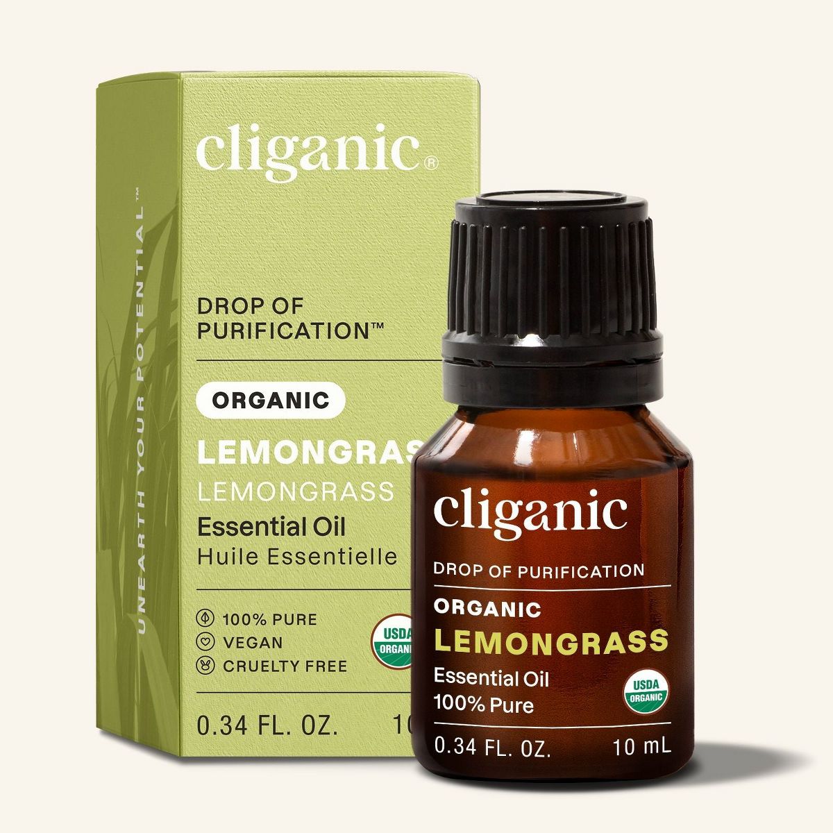 Organic Lemongrass Essential Oil