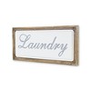 Cheung's Colista Elegant Laundry Wall Sign - White - 4 of 4