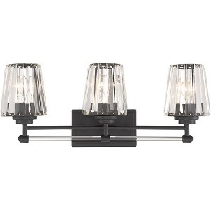 Savoy House Garnet 3 - Light Vanity in  Matte Black - 1 of 1