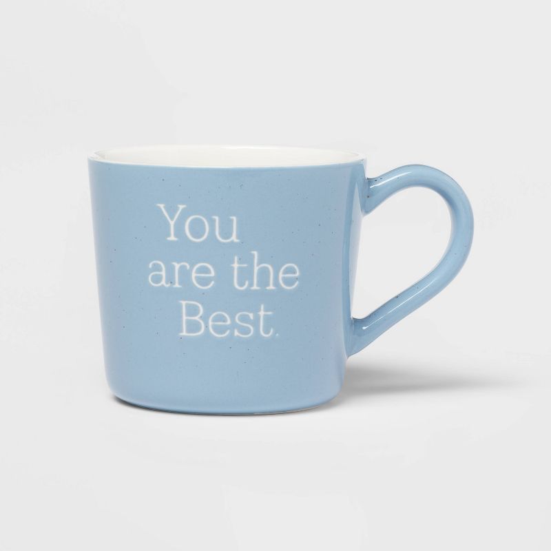 15oz Stoneware You Are The Best Mug - Threshold&#8482;, 1 of 7