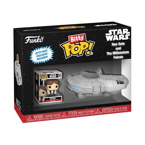 Funko Bitty Pop Rides Star Wars Han Solo And The Millennium Falcon Figures Target