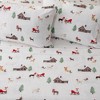 Printed Velvet Plush Fleece Sheet Set - Great Bay Home - 3 of 4