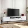 VANIRROR Modern TV Console & Entertainment Center with Storage – 70.86 x 15.74 x 21.85 Inches – Stylish Media Stand for Living Room - 2 of 4