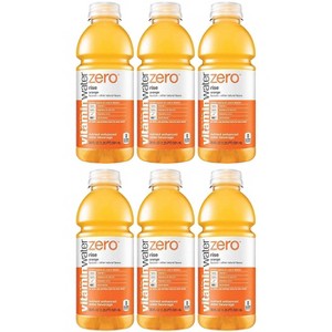 Vitamin Water Zero, Orange - Rise, 20Oz Bottle (Pack of 6, Total Of 120 Oz) - 1 of 2