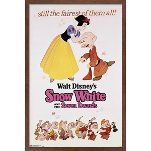 Trends International Disney Snow White and the Seven Dwarfs - Still the Fairest Framed Wall Poster Prints - 1 of 4