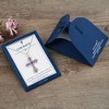 Anna-Kaci Purple Lavender Rhinestone Celtic Cross Necklace with Message Card & Envelope Jewelry Gift - 4 of 4