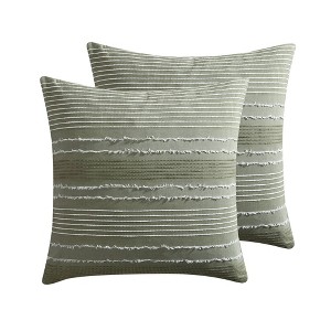 Riverbrook Home Euro Pillow Sham Cotton Machine - 1 of 4