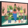 Amanti Art Plant Lady by Queenbe Monyei Canvas Wall Art Print Framed 24 x 18-in. - 2 of 4