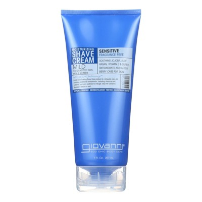 Giovanni Fragrance Free Moisturizing Shave Cream - 7 oz