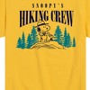 Boys' - Peanuts - Snoopy Hiking Crew Short Sleeve Graphic T-Shirt - 2 of 4