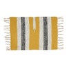 Saro Lifestyle Striped Harmony Placemat (Set of 4), 12"x18", Multicolored - 2 of 4