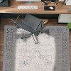 World Rug Gallery Calista Multi Vintage Indoor Rug – Machine Washable Flat Pile with Non-Slip Backing - 2 of 4
