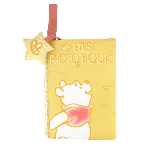Disney Baby Soft Photo Album Baby and Toddler Learning Toy - Winnie the Pooh