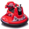 VisioGear Kids Ride On Bumper Car, Rotate 360 Degrees, Bumper strip, for Kids of 2-5 Years Old, Red, 26.18"*26.18"*18.74" - 2 of 4