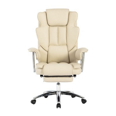 NicBex High Back Large Ergonomic Reclining Office Chair with Footrest for Home Office Work Study