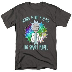 Rick And Morty School Adult T-Shirt - 1 of 4