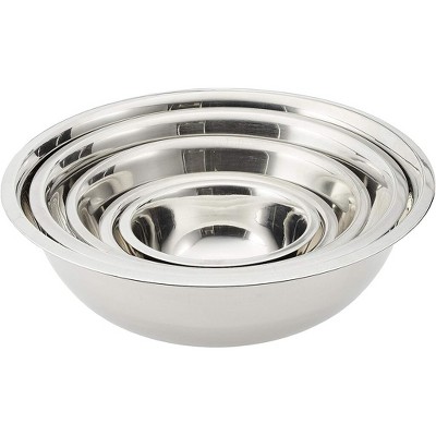5-Piece Stainless Steel Mirror Polished Mixing Bowl Set