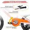 Hykolity Kids Bike Boy Girl Bicycle 16 inch for Children Age 4-7 Years Old Height 41-53 in Child Sport Bike includes Training Wheel Basket Peach Pink - 4 of 4