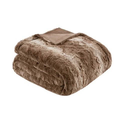 Extra large discount faux fur blanket