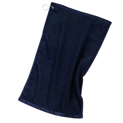 Mafoose Cotton Golf Towel with Grommet & Hook – 16" x 26" Terry Velour