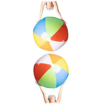 Top Race 42'' Giant Inflatable Beach Balls - 2 Pack