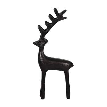 Ganz 8.5 Inch Standing Metal Deer Antlers Animal Figurines