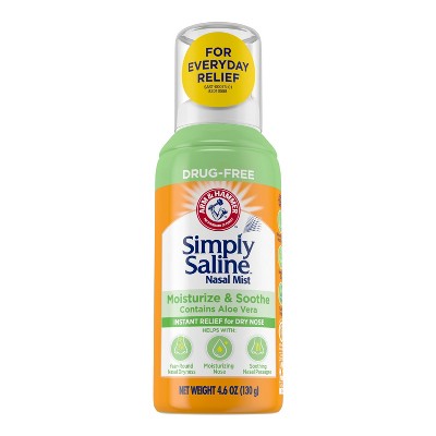 Simply Saline Moisturize and Soothe Spray - Saline - 4.6oz