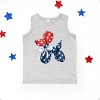 The Juniper Shop 4th Of July Balloon Dog Toddler Tank - 2 of 4
