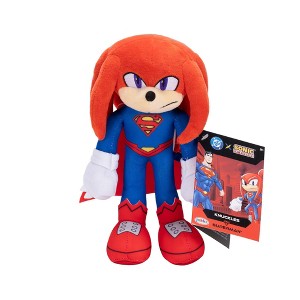 DC X Sonic the Hedgehog 9'' Knuckles as Superman Plush - 1 of 4
