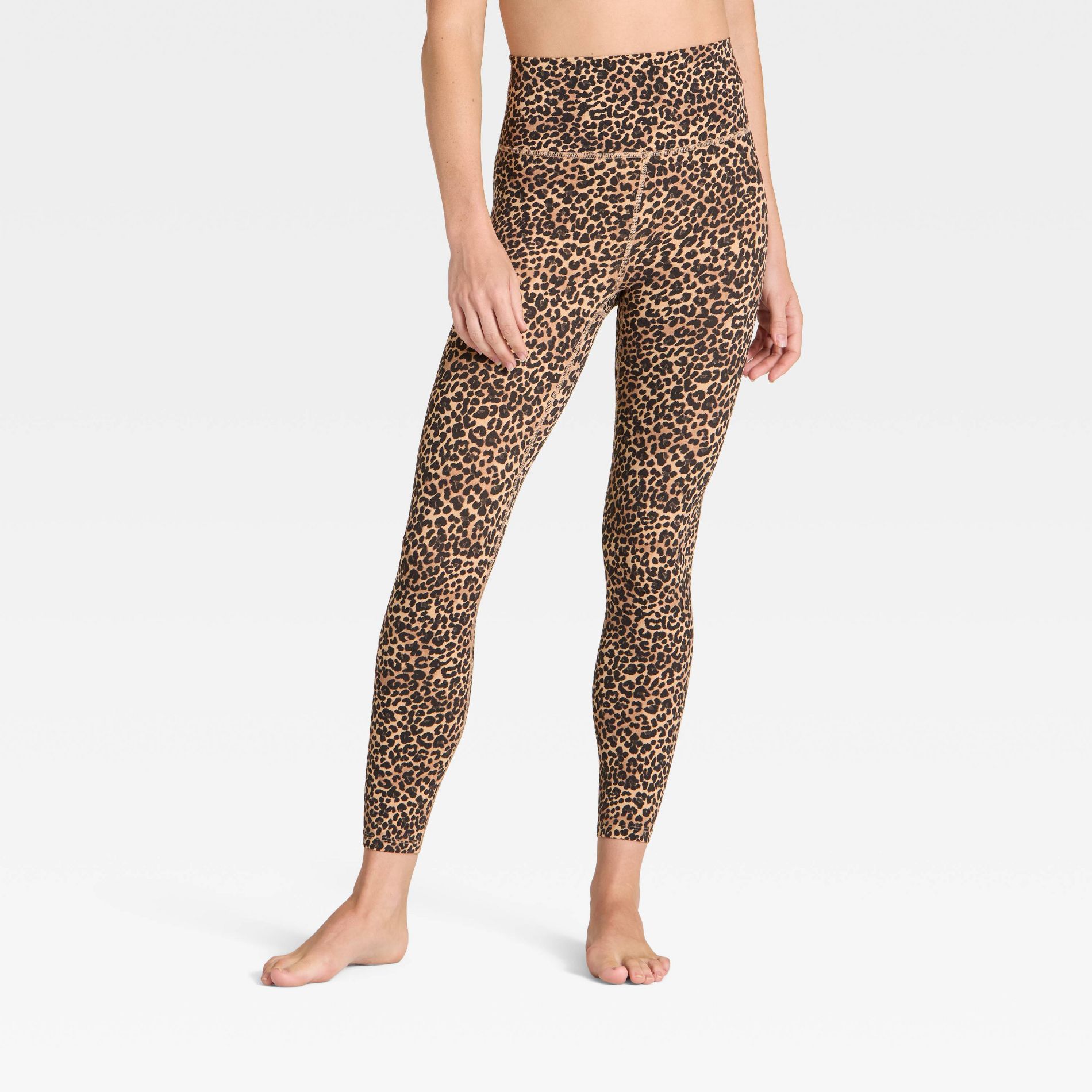 Women's Everyday Soft Ultra High-Rise 7/8 Leggings - All In Motion™ Animal Print M