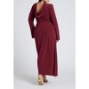 ELOQUII Cowl Back Asym Dress - 3 of 4