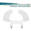 19" Elongated Toilet Seat Soft Close,Contoured Seat Toilet Lid Cover,Quiet-Close Lid toddler potty seat,Easy-Clean Surface - 4 of 4