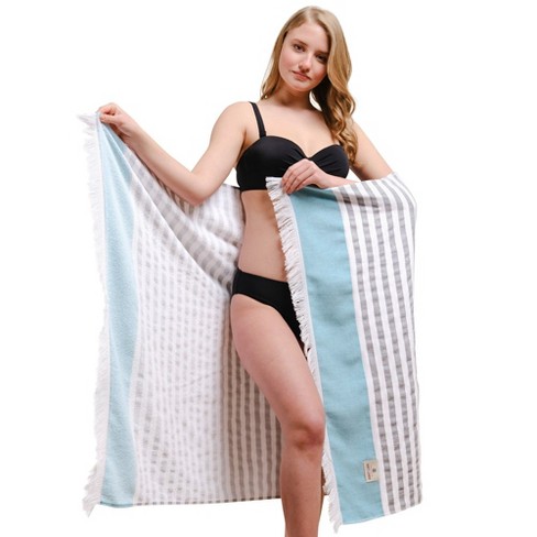 Large Cotton Bath Towels Soft High Absorption and Beach Towel