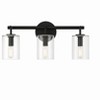 Craftmade Lighting Hailie 3 - Light Vanity in  Flat Black - 4 of 4