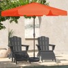 Hyleory Versatile 11ft Octagonal Center Pole Patio Umbrella - Adjustable Shade - 2 of 4
