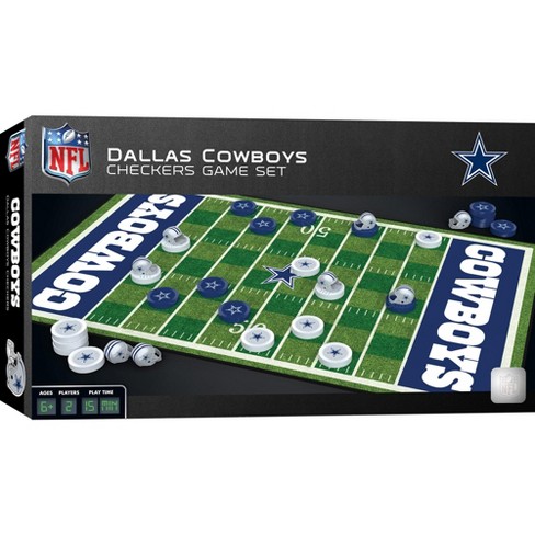 : MasterPieces Officially licensed NFL League-NFL Checkers Board  Game for Families and Kids ages 6 and Up : Sports & Outdoors