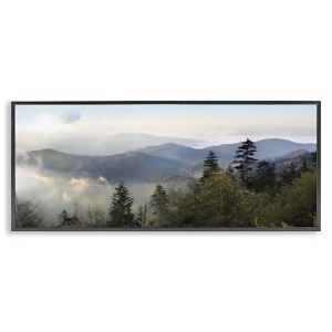 Stupell Industries Panoramic Cloudy Mountainous Nature, 30" x 13" - 1 of 4