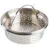 Spice By Tia Mowry Savory Saffron 5 Quart Ceramic Nonstick Aluminum Dutch Oven with Lid and Steamer - 3 of 4