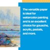 Sax Watercolor Paper, 18 x 24 Inches, 140 lb, Natural White, 50 Sheets - 4 of 4