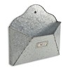 Cheung's Renato Galvanized Wall Hanging Letter Box - 2 of 4