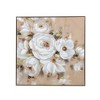 36 x 36 Square Framed Wall Art Flower Canvas Print, Home Decor for Living Room Kitchen Foyer Office - 2 of 4