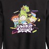 Boys' - Rugrats - Retro Rugrats Graphic Long Sleeve Fleece Sweatshirt - 2 of 4