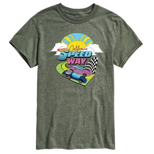 Men's - Hot Wheels - California Speedway 70S Short Sleeve Graphic T-Shirt - 1 of 4